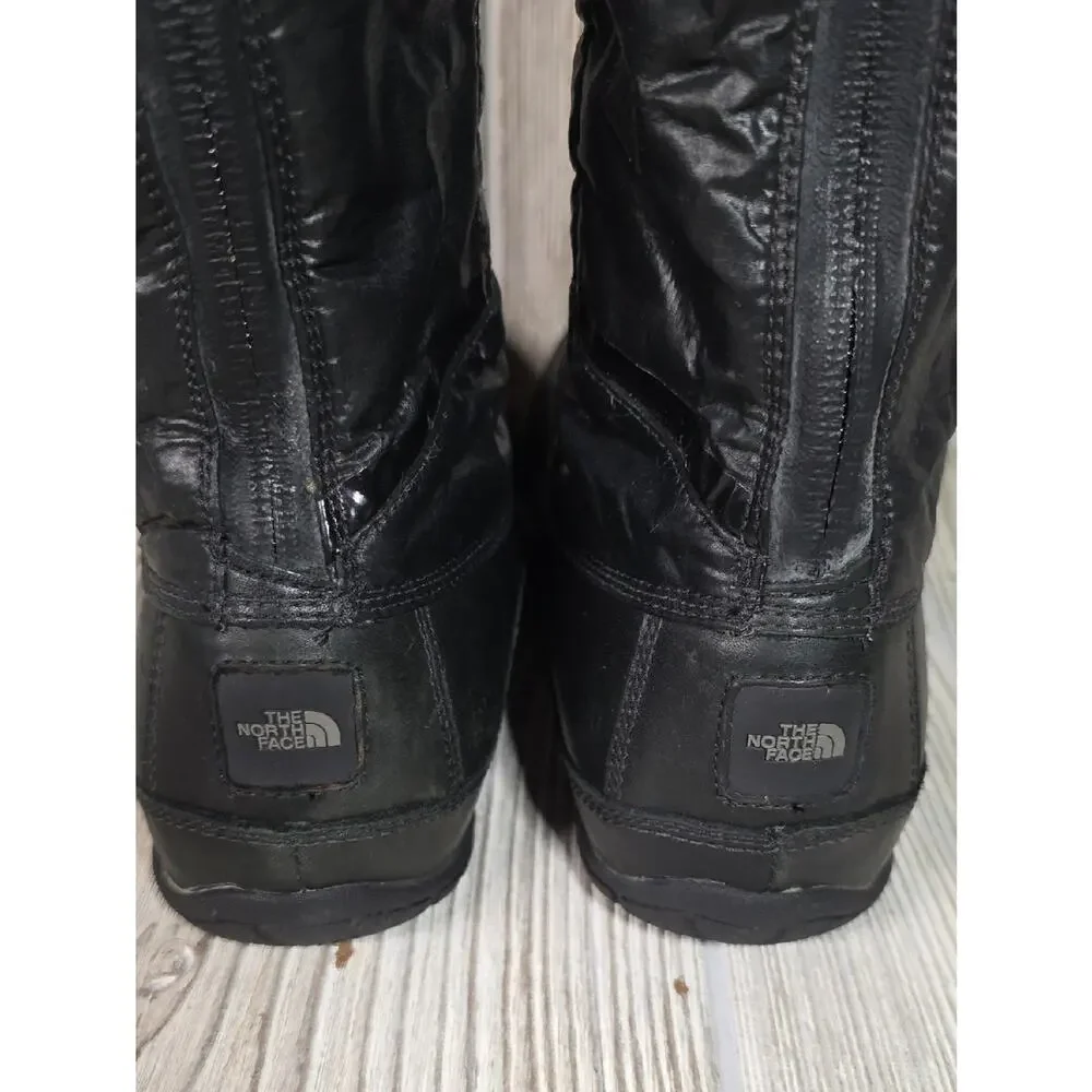 The North Face Primaloft Black Knee High 200 Gram Insulated Snow Boots Women 8.5